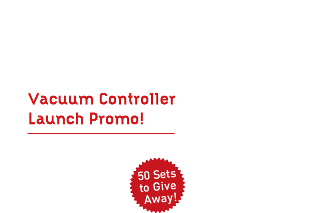 SUCTION ON YOUR COMMAND Vacuum Controller Launch Promo! WIN 10 Free TENGA CUPs for your Vacuum Controller!50 Sets to Give Away!