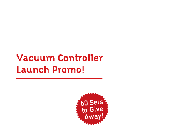 SUCTION ON YOUR COMMAND Vacuum Controller Launch Promo!  WIN 10 Free TENGA CUPs for your Vacuum Controller!50 Sets to Give Away!