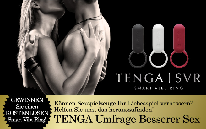 Können Sexspielzeuge Ihr Liebesspiel verbessern? Helfen Sie uns, das herauszufinden! TENGA Umfrage Besserer Sex