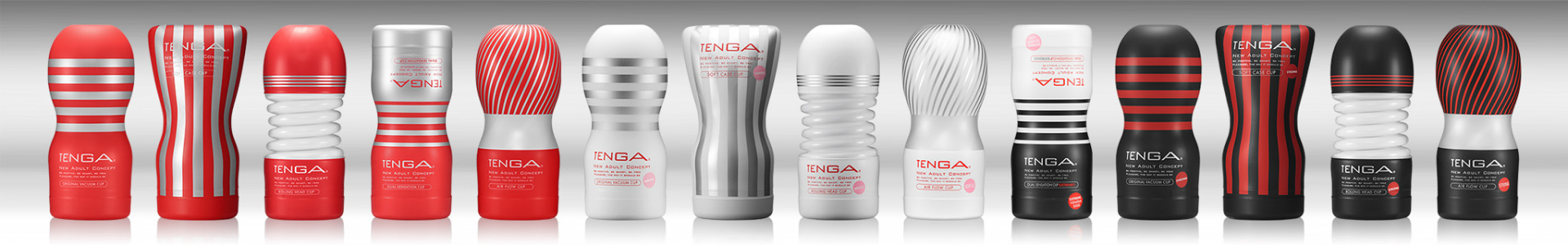 Produkte der neuen TENGA CUP-Serie – Seitenteiler