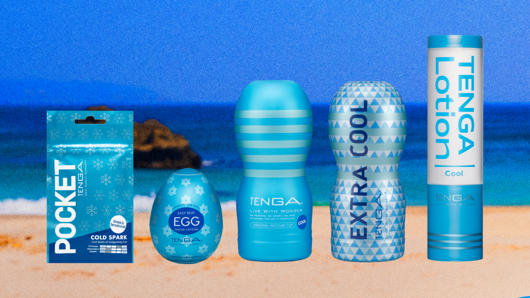 Produktseite TENGA COOL-Serie