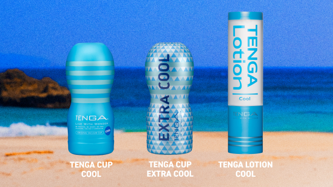 COOL TENGA CUP & TENGA HOLE LOTION COOL