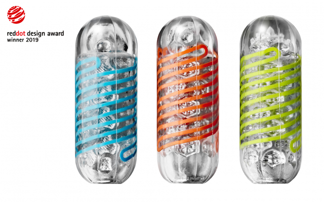 TENGA SPINNER logo lauréat du prix Red Dot Design