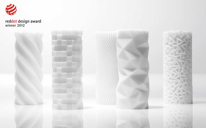 TENGA 3D logo lauréat du prix Red Dot Design