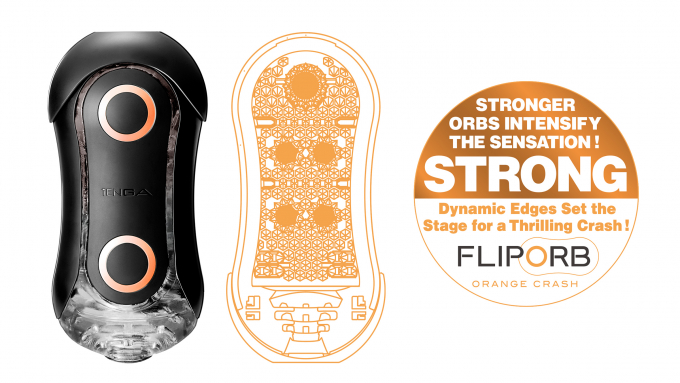 Buy the FLIP ORB Strong Orange Crash here