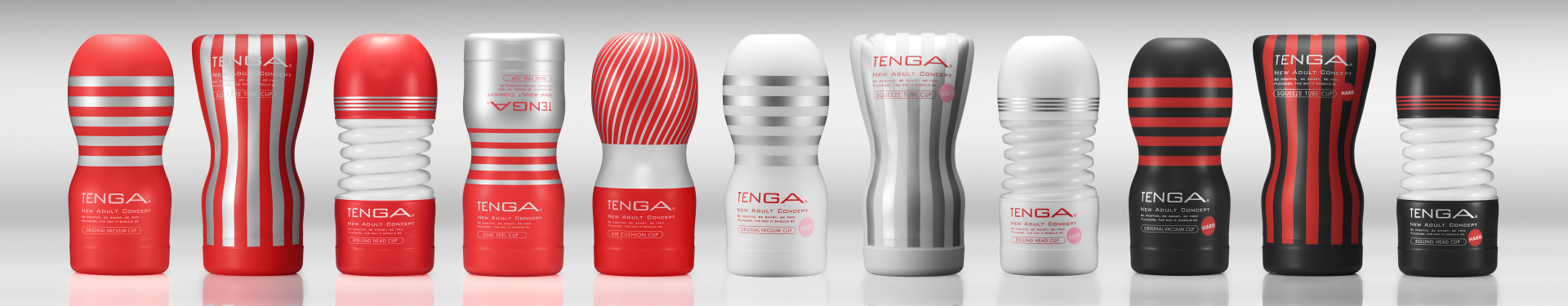 The New TENGA CUP Series Items Page Divider