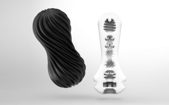 Buy the TENGA FLEX Rocky Black here