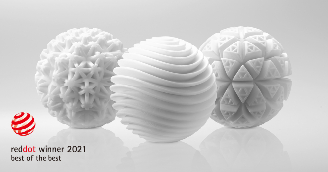 TENGA GEO Red Dot Design Award Best of the Best Winner Logo
