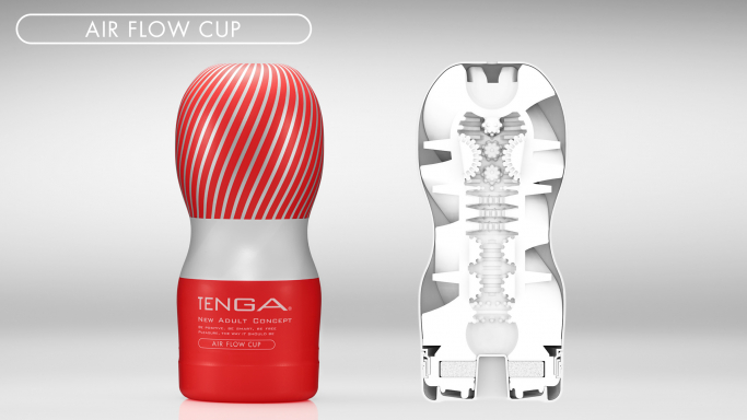 Tenga - Original Vacuum Cup Regular - Red (Renewal)