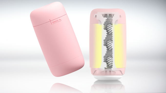 Buy the TENGA Puffy Strawberry Pink here