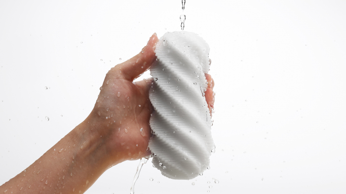 TENGA 3D 幾何杯清洗方法