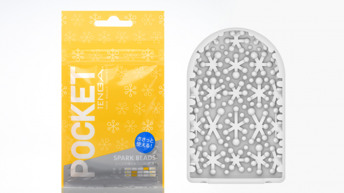 請由此前往POCKET TENGA SPARK BEADS/雪花黃購買頁面