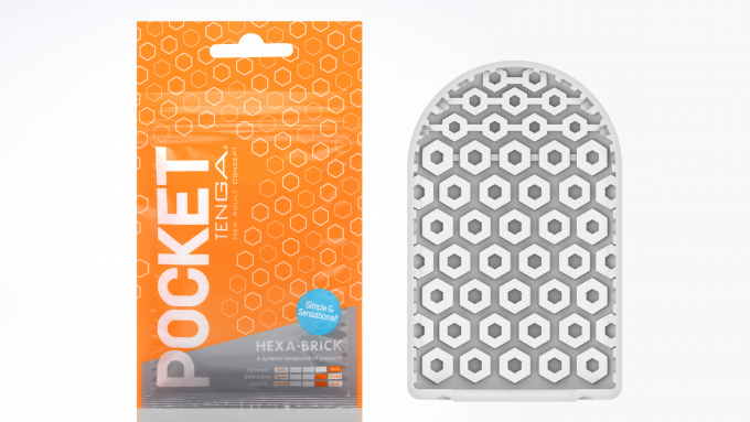 Buy the POCKET TENGA HEXA-BRICK here