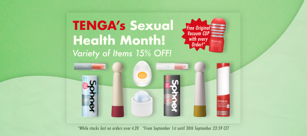 TENGA's Sexual Health Month! (Promotion ended) - News - TENGA - Masturbate  Better - Global Bestselling Men's Sex Toy Brand